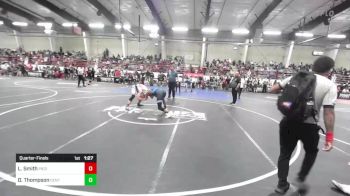 157 lbs Quarterfinal - Logan Smith, Piedra Vista Panthers vs Derriq Thompson, Center Vikings