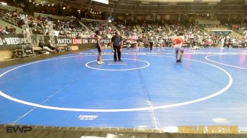 110 lbs Consi Of 8 #2 - Calen Betz, Apex vs Kayden Walker, Tulsa Blue T Panthers