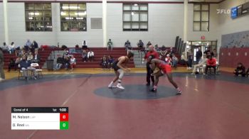 157 lbs Consi Of 4 - Marrion Nelson, Lake Highland Prep vs Dylan Reel, Woodward Academy