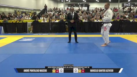 Marcelo Santos Azevedo vs André Pantaleao Macedo 2026 World Master IBJJF Jiu-Jitsu Championship