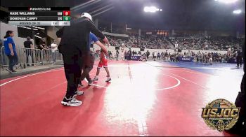 46 lbs Round Of 32 - Kase Williams, Raw Wrestling Club vs Donovan Cuppy, SPG