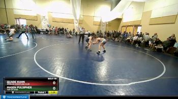 135 lbs Cons. Round 2 - Masen Pulsipher, Top Of Utah vs Quade Kuhn, Morgan Wrestling Club