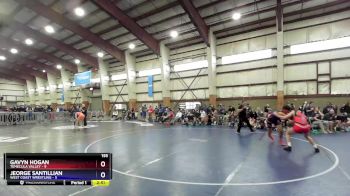 155 lbs Placement (16 Team) - Gavyn Hogan, Temecula Valley vs Jeorge Santillian, West Coast Wrestling