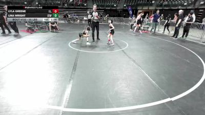 55 lbs Consolation - Lyla Greene, F.l.o.w. vs Lina Wright, Stafford