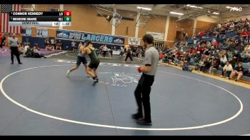215 lbs Semifinal - Moroni Mahe, Hillcrest vs Connor Kennedy, Layton