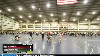 193 lbs Champ. Round 3 - Grayden Herzog, Green Canyon High School vs Samuel Stewart, Davis