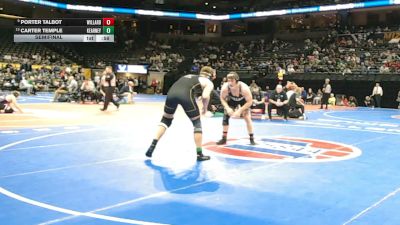 215 Class 3 lbs Semifinal - Porter Talbot, Willard vs Carter Temple, Kearney