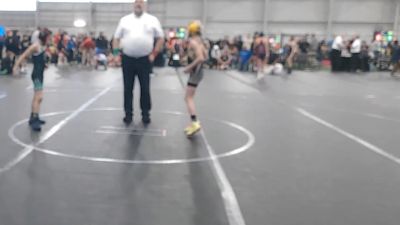 60 lbs Round 2 (6 Team) - Weston Nicklos, Neighborhood Wrestling vs Hilton Winter, Perrysburg WC