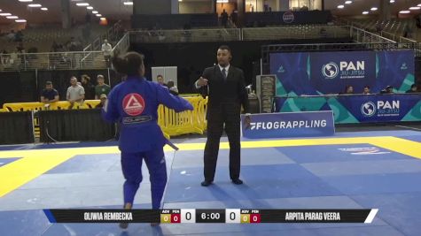 Oliwia Rembecka vs Arpita Parag Veera 2025 Pan Jiu Jitsu IBJJF Championship