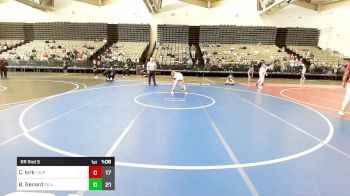 77 lbs Rr Rnd 5 - Caleb Kirk, Level Up ES vs Brady Genard, PA Alliance ES Red