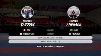 Mauricio Vasquez vs Eduardo Andrade 2025 ADCC Santiago Open