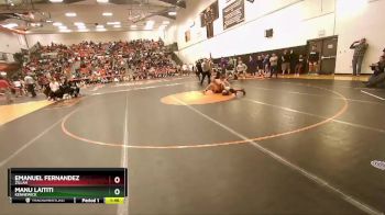 175 lbs Quarterfinal - Emanuel Fernandez, Zillah vs Manu Laititi, Kennewick