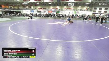 149 lbs Cons. Round 2 - William Sprenger, Dickinson State (N.D.) vs Luke Jaworski, Cornerstone