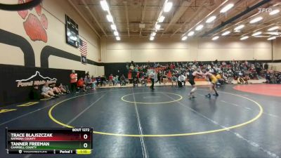 126D Round 3 - Tanner Freeman, Campbell County vs Trace Blajszczak, Natrona County