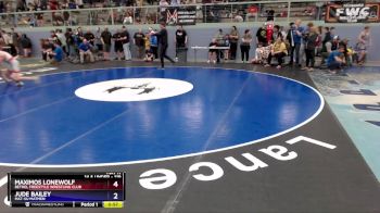 119 lbs Cons. Semi - Maximos Lonewolf, Bethel Freestyle Wrestling Club vs Jude Bailey, Mat-Su Matmen