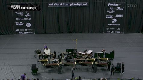 Timber Creek HS (FL) "Orlando FL" at 2026 WGI Percussion/Winds World Championships