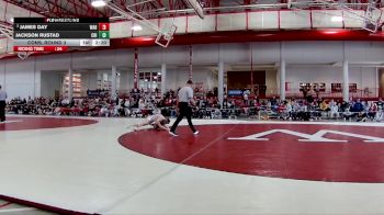133 lbs Cons. Round 3 - James Day, Wabash vs Jackson Rustad, Chicago