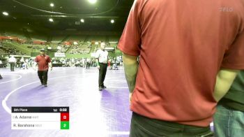 146 lbs 9th Place - Angelo Adame, Matilda Torres vs Romeo Barahona, South