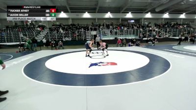 175 lbs 3rd Place Match - Tucker Athey, Askren Wrestling Academy vs Jaxon Miller, Ubasa Wrestling Academy