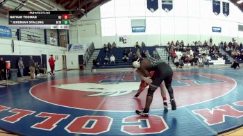 149 lbs Cons. Round 3 - Jeremiah Stalling, Bethany vs Nathan Thomas, Washington & Jefferson