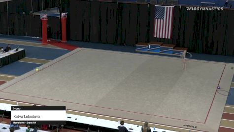Katya Lebedeva - Hoop - 2021 Rhythmic Elite Qualifier