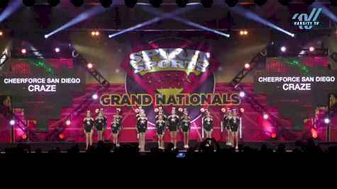 CheerForce San Diego - Craze [2023 L3 Youth - Small Day 2] 2023 Spirit Sports Palm Springs Grand Nationals