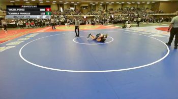 170 lbs Cons. Round 2 - Hazel Perez, El Paso Hanks vs Cynthia Runkles, Lubbock Cooper Liberty High School