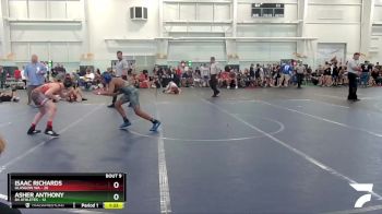 110 lbs Round 3 (6 Team) - Asher Anthony, 84 Athletes vs Isaac Richards, Glasgow WA