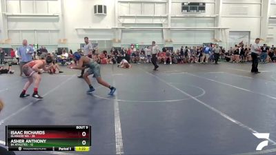 110 lbs Round 3 (6 Team) - Asher Anthony, 84 Athletes vs Isaac Richards, Glasgow WA