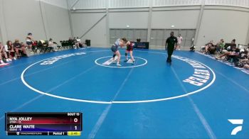 144 lbs Placement Matches (8 Team) - Nya Jolley, Utah vs Clare Waite, Idaho