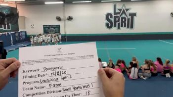 Louisiana Spirit - Fame [Level 1 L1 Youth] Varsity All Star Virtual Competition Series: Event VII
