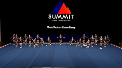 Cheer Factor - Xtraordinary [2021 L2 Senior - Small Wild Card] 2021 The Summit