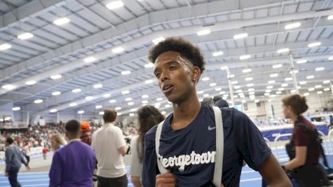 Abel Teffra Is Isn't Sure What To Expect Out Of The Men's Mile Final At The NCAA Indoor Championship 2025