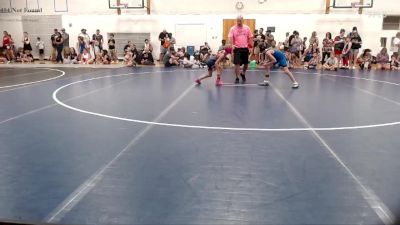 59-65 lbs Cons. Round 1 - Gunner Nanninga, Kewanee vs Mackson Talley, SOT-C