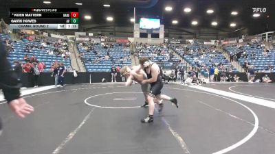 285 lbs Champ. Round 2 - Gavin Howes, Avila vs Koen Mattern, Hastings (Neb.)