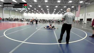 132 lbs Round Of 32 - John Mozzani IV, PA vs Colin Hoopes, NJ