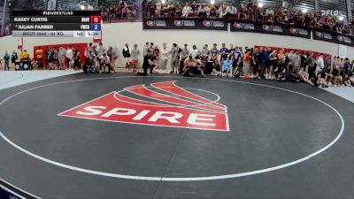 61 kg Champ. Round 3 - Kasey Curtis, Brunson UVRTC vs Julian Farber, Panther Wrestling Club RTC