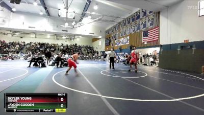 285 lbs Champ. Round 1 - Skyler Young, Hueneme vs Jayden Gooden, Whittier