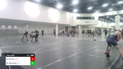 172 lbs Round Of 16 - Aiden Arvizu, Sunnyside WC vs Matthew Martinez, Steel City Reloaded WC