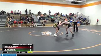 JV Boys-5 lbs Round 5 - Landon Schnepp, Cedar Rapids Kennedy vs Caden Groth, Cedar Rapids Kennedy