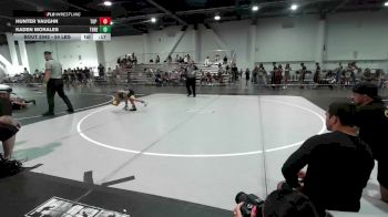 54 lbs Round Of 16 - Hunter Vaughn, Top Rank Hammers vs Kaden Morales, Threshold WC
