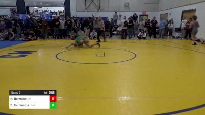 127 lbs Consy 2 - Nicholas Berrena, State College vs Caden Barrientos, Lewiston-Porter-NY