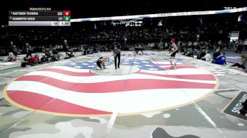 Champ. Round 1 - Kamryn Dice, Elk Point-Jefferson vs Kayden Tchida, Sisseton