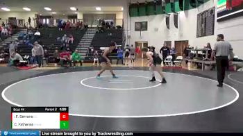 138 lbs Cons. Round 1 - Fabian Serrano, Illinois vs Carson Fatheree, Staley High School Wrestling