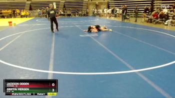 135 lbs Semis & 1st Wrestleback (8 Team) - Griffin Mergen, K-M vs Jackson Odden, Staples