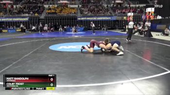 149 lbs Cons. Semi - Colby Frost, Southern Me. vs Matt Randolph, Augsburg