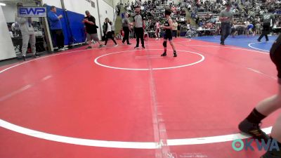 64 lbs Quarterfinal - Koen King, Miami vs Langston Pippin, Wagoner Takedown Club