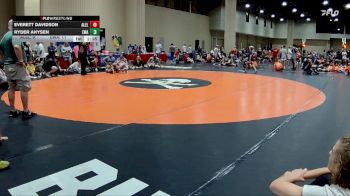 65 lbs Round 3 (8 Team) - Everett Davidson, Alabama Elite Black vs Ryder Ahysen, Eagle Wrestling Academy