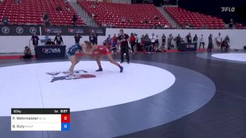 62 kg Rnd Of 16 - Paige Wehrmeister, Blue Chip Wrestling Club vs Bridgette Duty, Army (WCAP)
