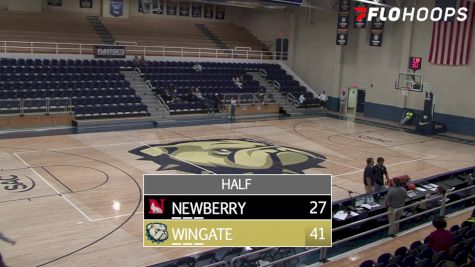 Replay: Newberry vs Wingate - Men's | Jan 4 @ 12 PM